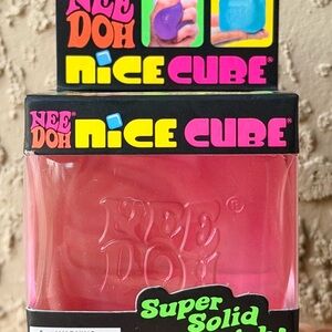 Nice Cube Super Solid Stress Toy - Pink